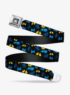 Disney Donald Duck Elements Scattered Print Seatbelt Belt