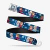 Disney Frozen Elsa & Anna Poses Snowflakes Seatbelt Belt