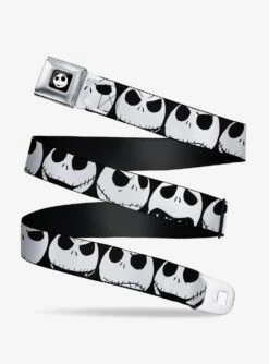 The Nightmare Before Christmas Jack Skellington Multiple Expressions Seatbelt Belt