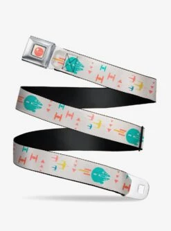 Star Wars Millenium Falcon TIE Fighters And X-Wing Seatbelt Belt