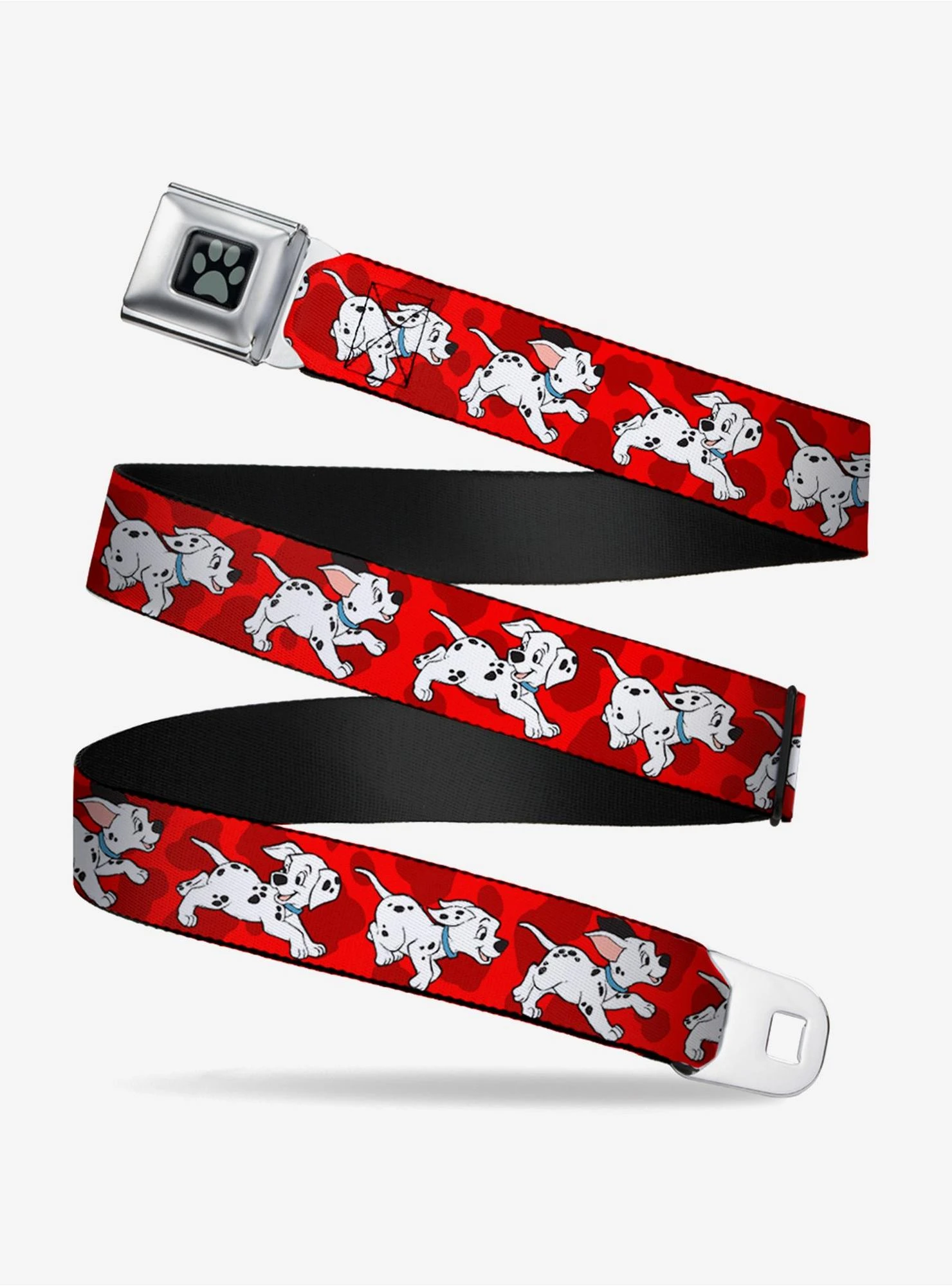 Disney 101 Dalmatians Running Dogs Seatbelt Buckle Belt 1 Disney 101 Dalmatians Running Dogs Seatbelt Buckle Belt