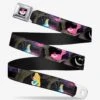 Disney Alice In Wonderland Cheshire Cat Scenes Youth Seatbelt Belt