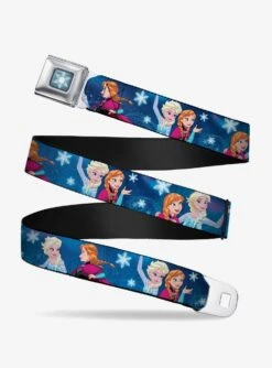 Disney Frozen Elsa & Anna Snowflakes Youth Seatbelt Belt