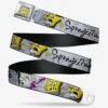 Spongebob Squarepants Poses Spongeitude Youth Seatbelt Belt