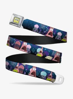 SpongeBob SquarePants Surprised Patrick Starfish Youth Seatbelt Belt