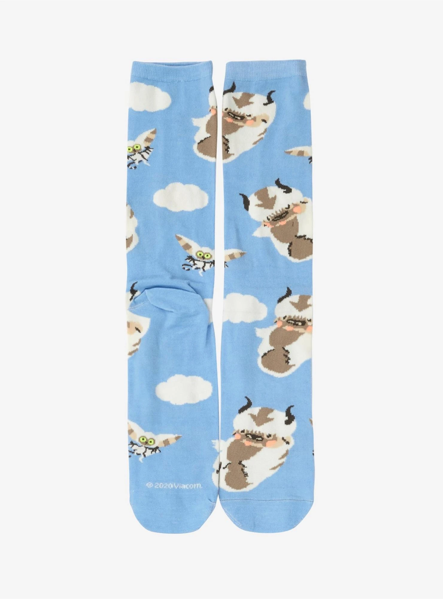 Avatar: The Last Airbender Appa & Momo Crew Socks - BoxLunch Exclusive 1 Avatar: The Last Airbender Appa & Momo Crew Socks - BoxLunch Exclusive