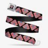 DC Comics Superman Shield Flip Americana Seatbelt Belt