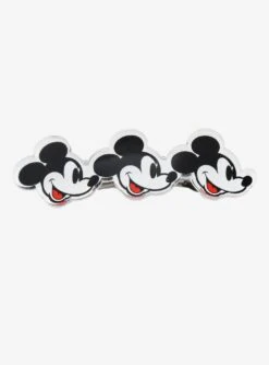 Disney Mickey Mouse Faces Hair Barrette - BoxLunch Exclusive