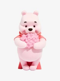 Banpresto Disney Winnie The Pooh Fluffy Puffy Cherry Blossoms Style Pooh (Ver. A) Flocked Figure