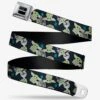 Star Wars The Mandalorian The Child And Frog Icons Navy Youth Seatbelt Belt