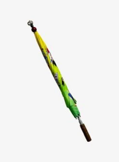 Hunter x Hunter Chibi Characters Allover Print Umbrella with Fish Hook Top -BoxLunch Shop 15350811 av3