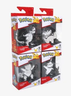 Pokémon 25th Anniversary Kanto Starters Blind Box Silver Battle Figure -BoxLunch Shop 15462748 av3