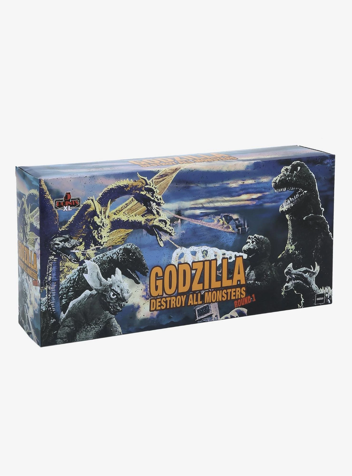 Godzilla Destroy All Monsters 5 Points XL Round 1 Figure Set 3 Godzilla Destroy All Monsters 5 Points XL Round 1 Figure Set - Image 3
