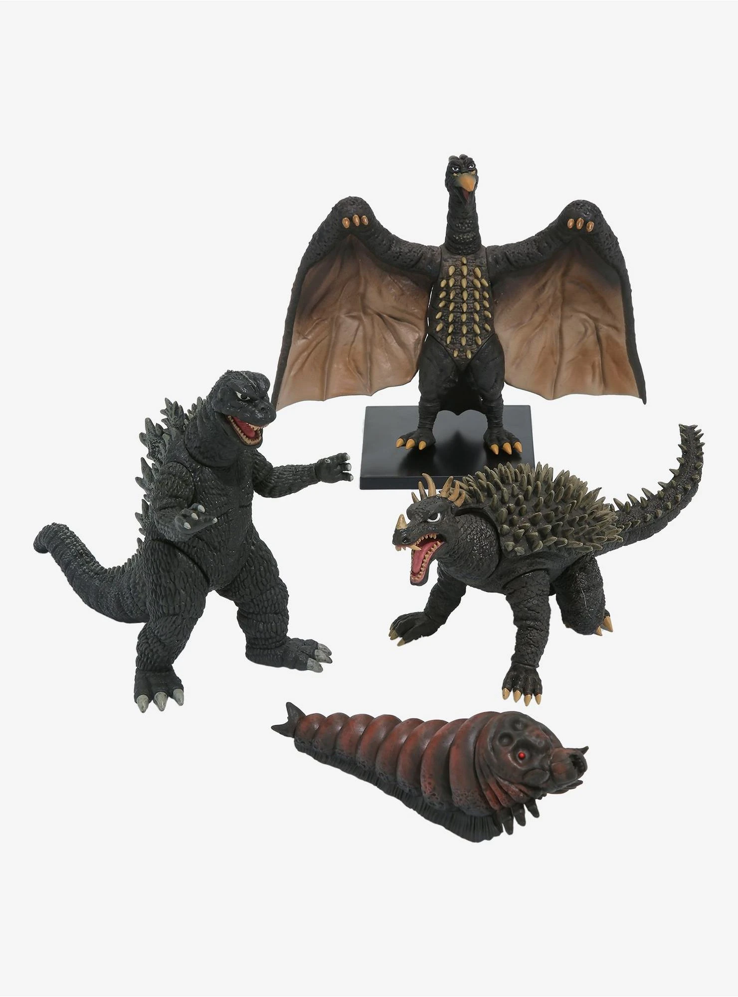 Godzilla Destroy All Monsters 5 Points XL Round 1 Figure Set 1 Godzilla Destroy All Monsters 5 Points XL Round 1 Figure Set