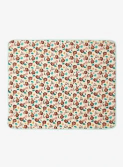Disney Moana Tropical Icons Allover Print Swaddle Blanket -BoxLunch Shop 15894433 av2