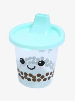 Smiling Boba Sippy Cup - 7oz BPA-Free Infant Training Cup