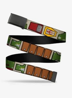 Star Wars Boba Fett Military Clamp Belt with Integrated Bottle Opener