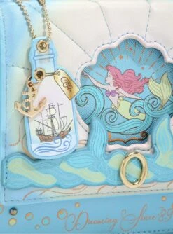 Danielle Nicole The Little Mermaid Ship In A Bottle Crossbody Bag - BoxLunch Exclusive -BoxLunch Shop 16051787 av3