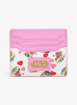 Star Wars The Mandalorian Grogu Hearts Cardholder - BoxLunch Exclusive