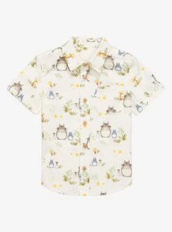 Studio Ghibli My Neighbor Totoro Forest Spirits Toddler Button-Up