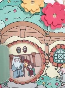 The Lord Of The Rings Bag End Door Mini Backpack - BoxLunch Exclusive -BoxLunch Shop 16533674 av5