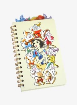 Disney Snow White and the Seven Dwarfs Watercolor Portrait Tab Journal