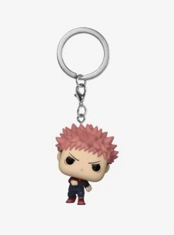 Funko Pocket Pop! Animation Jujutsu Kaisen Yuji Itadori Vinyl Keychain - BoxLunch Exclusive