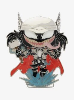 Funko Pop! Marvel Venom Venomized Thor Large Enamel Pin