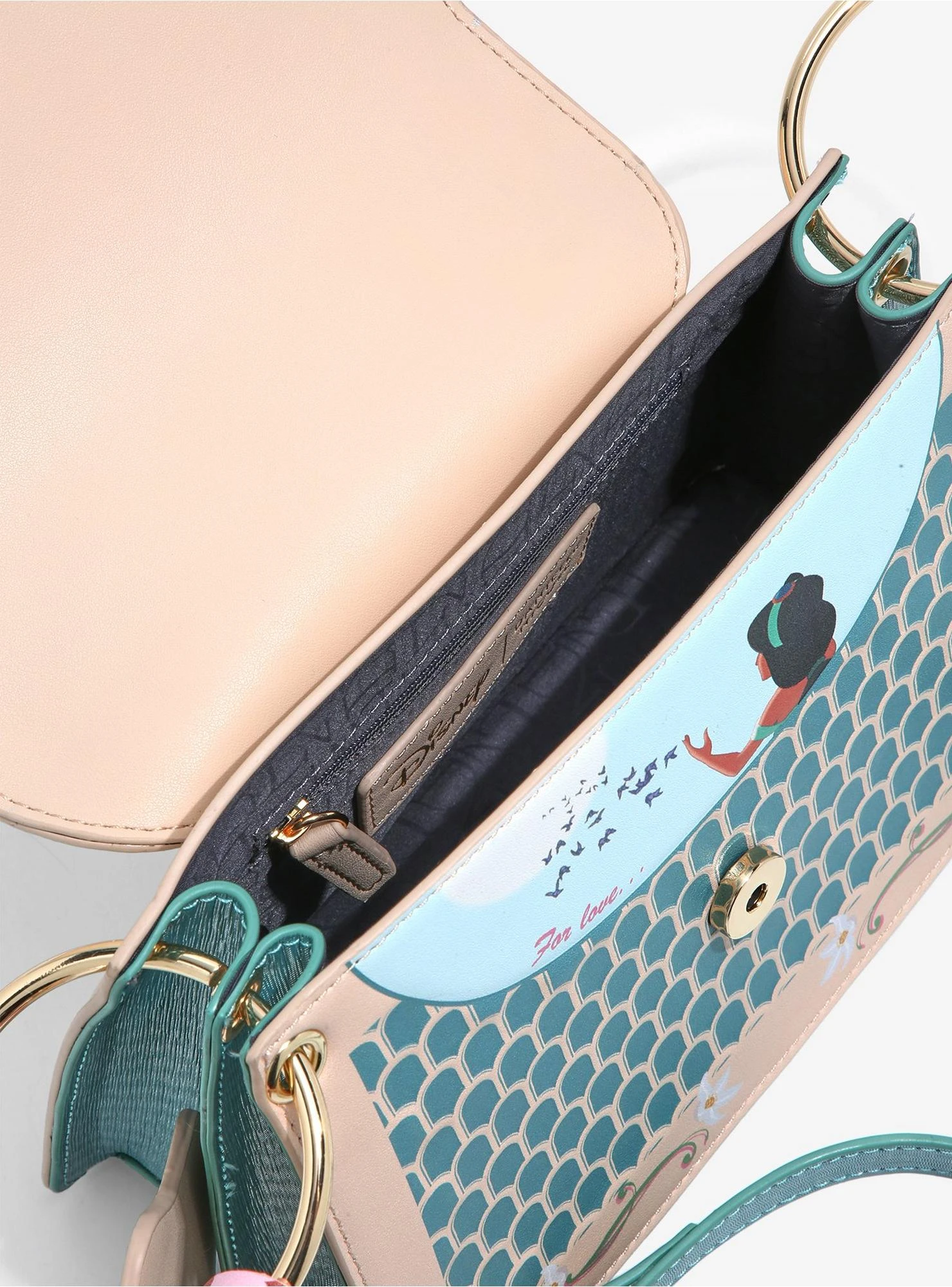 Danielle Nicole Disney Aladdin Rajah Bird Cage Crossbody Bag - BoxLunch Exclusive 5 Danielle Nicole Disney Aladdin Rajah Bird Cage Crossbody Bag - BoxLunch Exclusive - Image 5