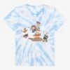 Avatar: The Last Airbender Chibi Group Portrait Tie-Dye Toddler T-Shirt