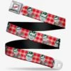 A Christmas Story Ralphie Plaid Seatbelt Belt