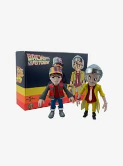 3DRetro Back To The Future Marty And Doc Vinyl Figure Set