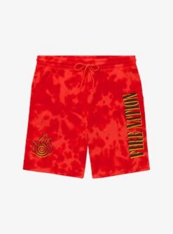 Avatar: The Last Airbender Fire Nation Tie-Dye Shorts