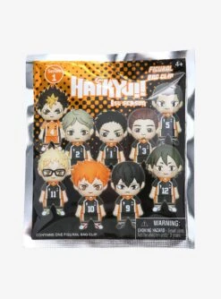 Haikyu!! Series 1 Karasuno High Crows Blind Bag Figural Bag Clip -BoxLunch Shop 17283514 av2