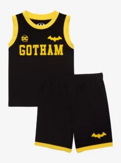 DC Comics Batman Gotham Toddler Basketball Shorts - BoxLunch Exclusive -BoxLunch Shop 17358171 av2