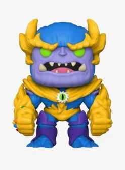 Funko Pop! Marvel Mech Strike Monster Hunters Thanos Vinyl Bobble-Head