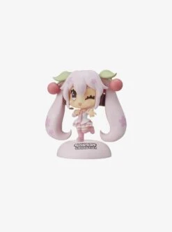 Sega Vocaloid Chubby Collection Sakura Miku (Pastel Ver.) Figure