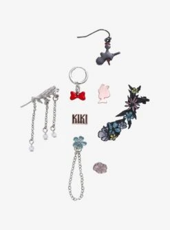 Studio Ghibli Kiki's Delivery Service Mix & Match Earring Set - 8 Piece