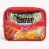Maruchan Beef Ramen Noodle Soup Cosmetic Bag Set - 3-Piece Travel Collection