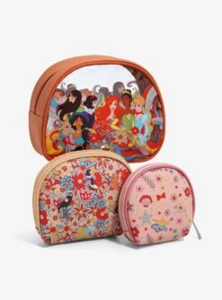 Disney Princess Groovy Group Portrait Cosmetic Bag Set - BoxLunch Exclusive -BoxLunch Shop 17721451 av2