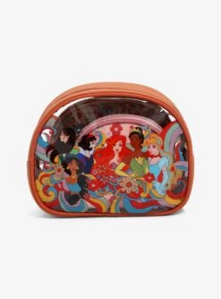Disney Princess Groovy Group Portrait Cosmetic Bag Set - BoxLunch Exclusive