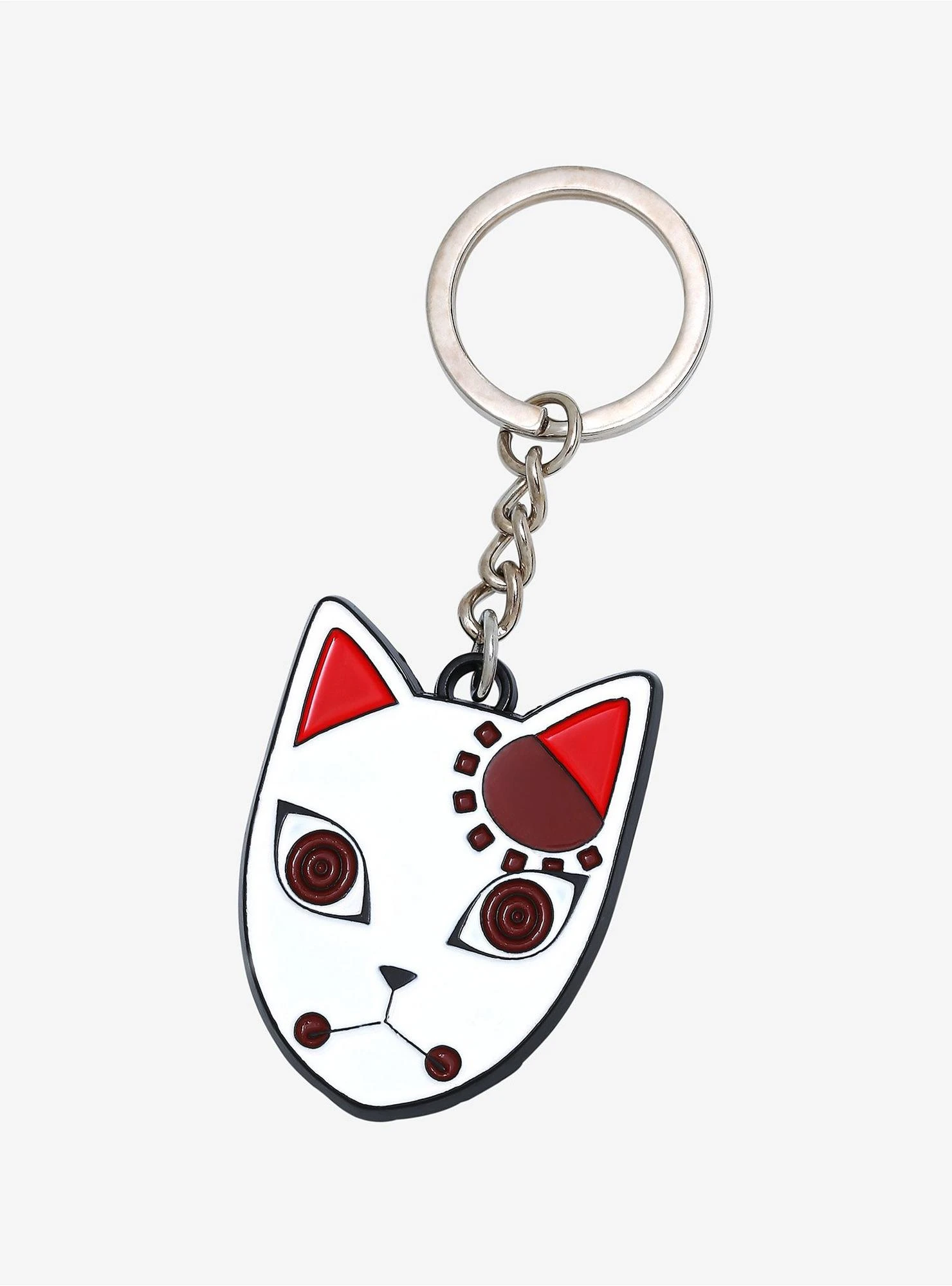 Demon Slayer: Kimetsu No Yaiba Tanjiro Kamado Warding Mask Keychain - BoxLunch Exclusive 1 Demon Slayer: Kimetsu No Yaiba Tanjiro Kamado Warding Mask Keychain - BoxLunch Exclusive