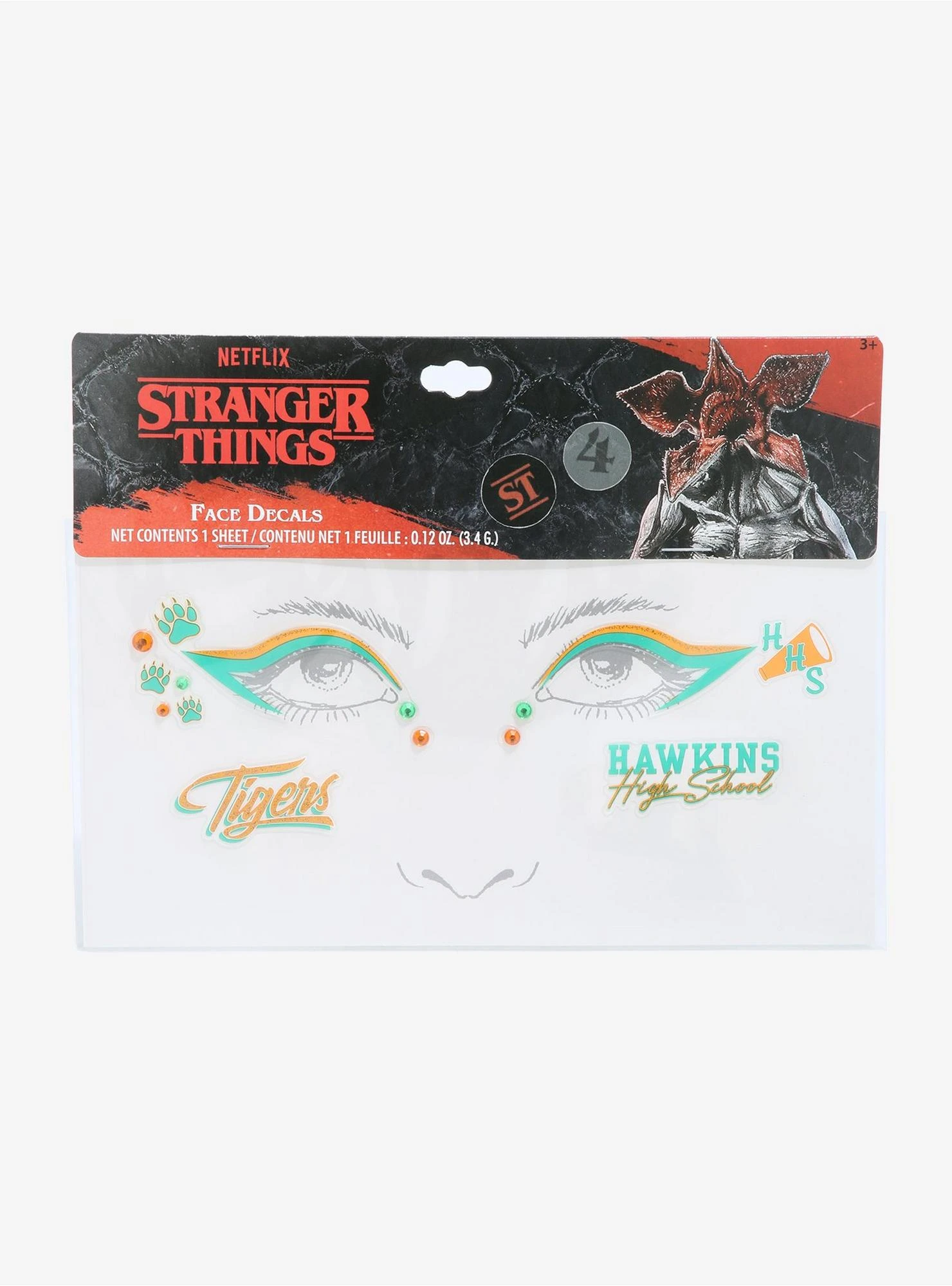 Stranger Things Hawkins High Face Decals 1 Stranger Things Hawkins High Face Decals