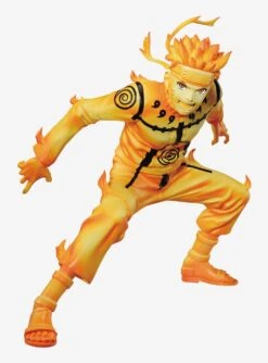 Banpresto Naruto Shippuden Vibration Stars Naruto Uzumaki Nine-Tails Chakra Mode Figure
