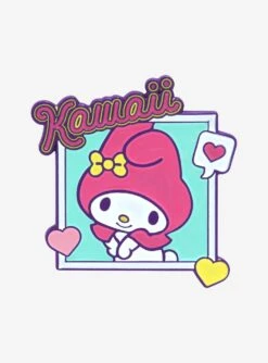 Sanrio My Melody Panel Portrait Enamel Pin - BoxLunch Exclusive