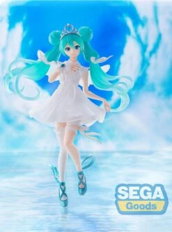 Sega Vocaloid Super Premium Hatsune Miku Figure (15th Anniversary KEI Ver.)