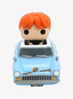 Funko Pop! Rides Harry Potter Ron Weasley In Flying Car Vinyl Figure -BoxLunch Shop 19176579 av2