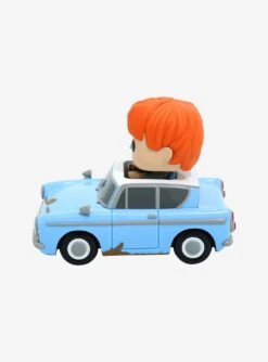 Funko Pop! Rides Harry Potter Ron Weasley In Flying Car Vinyl Figure -BoxLunch Shop 19176579 av3