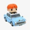 Funko Pop! Rides Harry Potter Ron Weasley In Flying Car Vinyl Figure