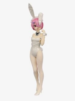 FuRyu Re:Zero Starting Life In Another World BiCute Bunnies (White Pearl Color Ver.) Ram Figure